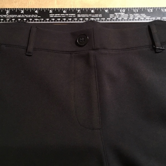 Betabrand DRESS PANT YOGA PANTS, NWOT, Bootcut, BLACK, Size M - Picture 4 of 7